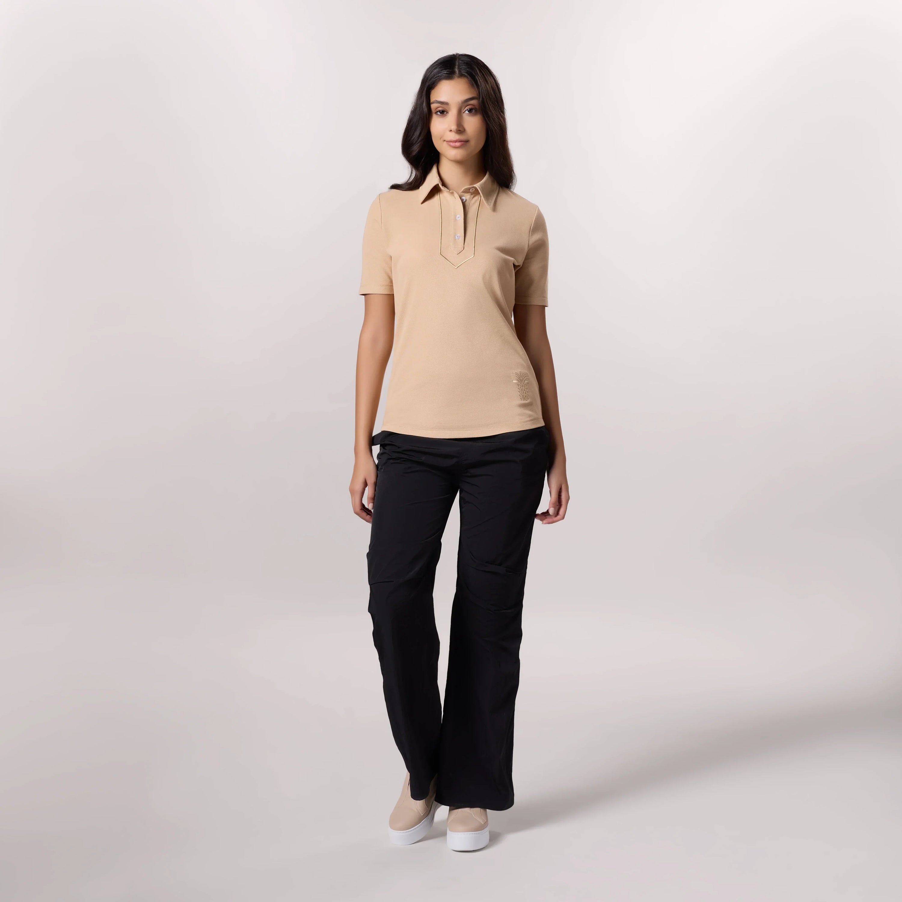 Polo Top - SEASONAL SAND